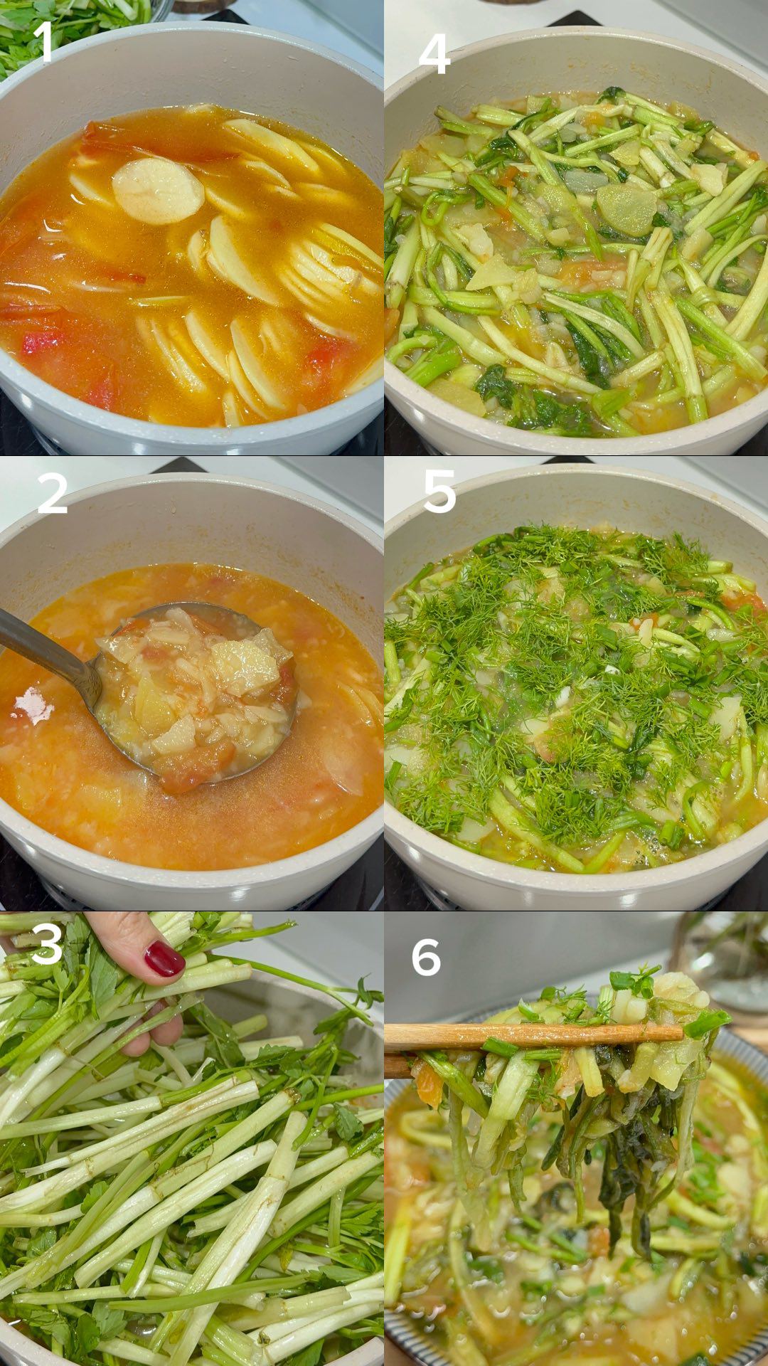 Cách nấu món canh dân dã đang hot nhất trên mạng xã hội - 4