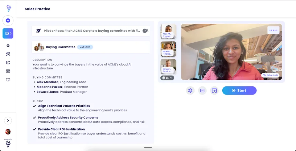 Nền tảng của Yoodli