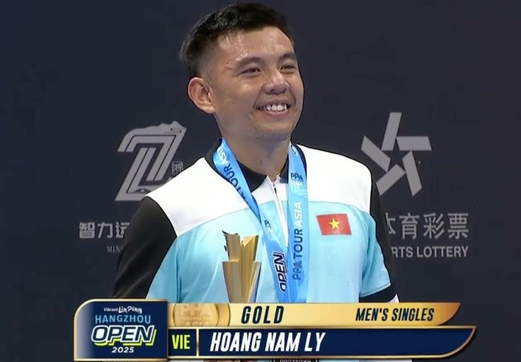 Hoàng Nam giành danh hiệu cao quý sau khi chuyển sang pickleball