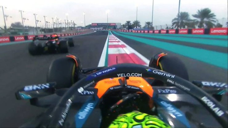 Tình huống giữa Verstappen và Norris