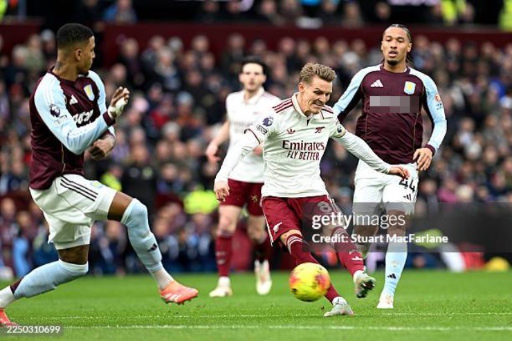 Trực tiếp bóng đá Aston Villa - Arsenal: Buendia ghi bàn, "Pháo thủ" chết lặng (Hết giờ) - 1