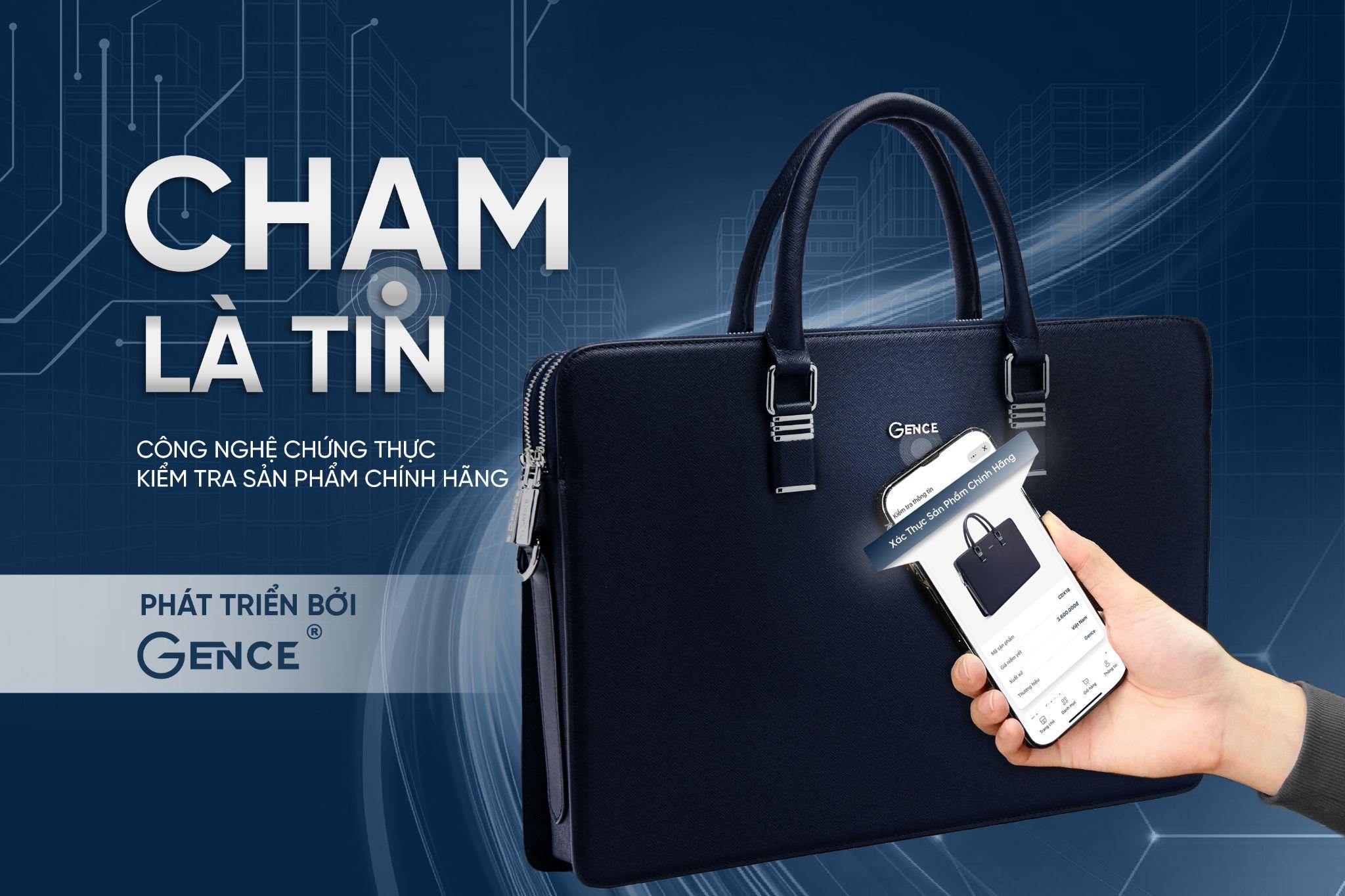 GENCE nâng tầm trải nghiệm mua sắm túi da nam cao cấp với công nghệ NFC - 3