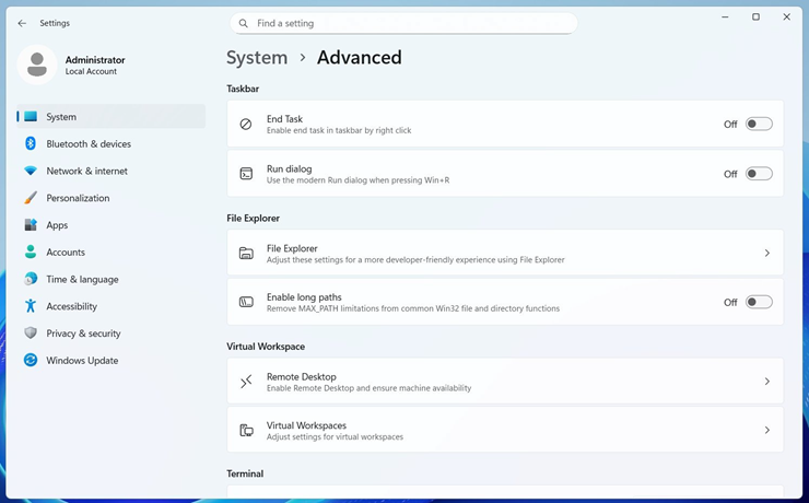 Windows 11 vẫn cho phép người dùng chuyển đổi về hộp Run cũ.