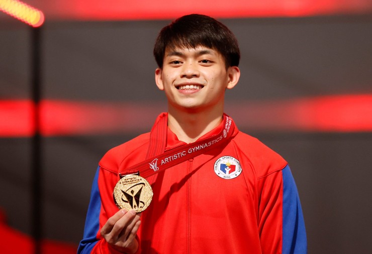 Yulo, đối thủ lớn người Philippines không dự SEA Games 33