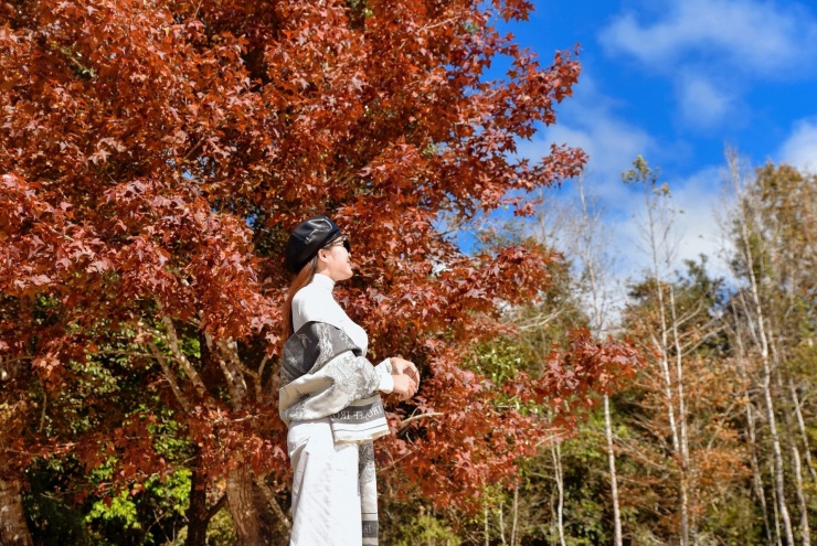 Hình ảnh chị Lành chụp vào ngày 30/11. Ảnh: Lành Lành