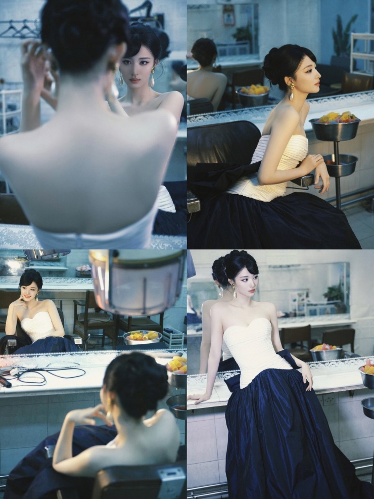 Đêm hội Gào thét 2025: Điền Hi Vi là chị đại da beo, Dương Mịch diện "đồ cổ" - 1