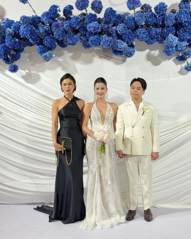 Vợ chồng Khánh Vân và dàn hoa hậu dự cưới Hương Ly - 4