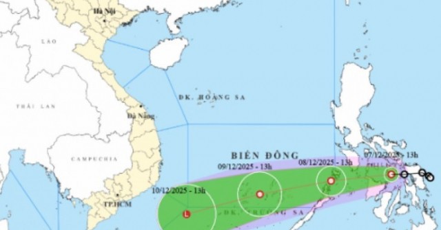 Áp thấp nhiệt đới sắp đổi hướng, diễn biến bất ...