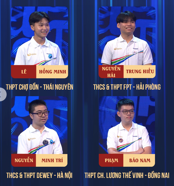 Bốn nhà leo núi tranh tài trong trận tuần 2 tháng 2 quý I. Ảnh: FBCT