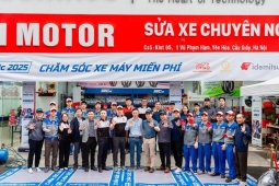 IRC Tire Care Clinic 2025: Ngày hội chăm sóc xe máy miễn phí dành cho người dùng tại Hà Nội