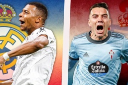 Trực tiếp bóng đá Real Madrid - Celta Vigo: Alonso so sánh Mbappe với Ronaldo (La Liga)