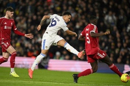 Trực tiếp bóng đá Leeds United - Liverpool: Leeds gỡ hòa chỉ trong vòng 2 phút (Ngoại hạng Anh)