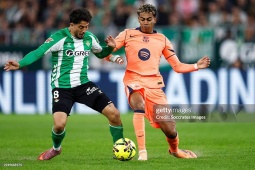 Video bóng đá Real Betis - Barcelona: Đại tiệc 8 bàn, ngôi đầu vững chắc (La Liga)