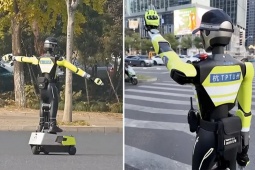 Trung Quốc dùng robot AI "bắt" người vi phạm giao thông tại ngã tư