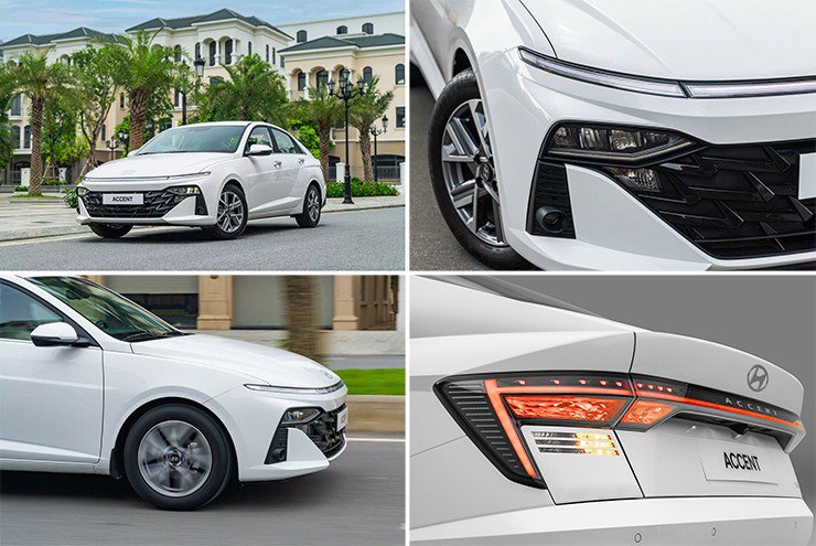 Phân khúc sedan B tại Việt Nam, Hyundai Accent đang là mẫu xe có giá bán rẻ nhất.