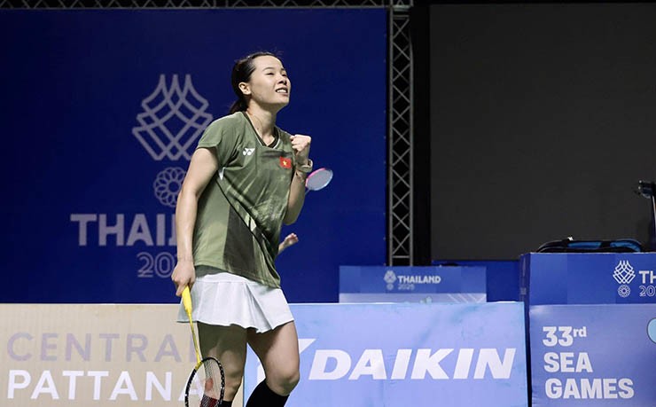 Hot girl cầu lông Thùy Linh tố trọng tài thiên vị, đặt mục tiêu cao tại SEA Games 33 - 10