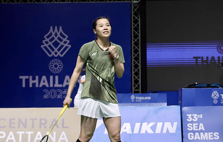 Thùy Linh thi đấu ấn tượng