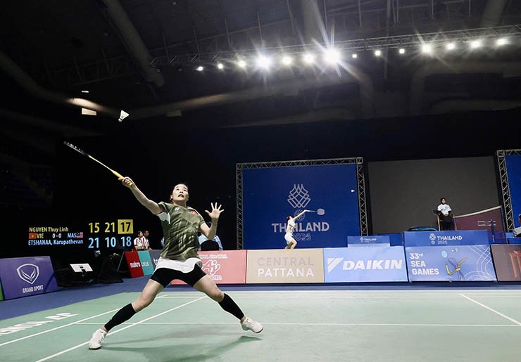 Hot girl cầu lông Thùy Linh tố trọng tài thiên vị, đặt mục tiêu cao tại SEA Games 33 - 5