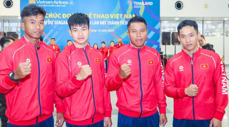 "Đại quân" thể thao Việt Nam đổ bộ Thái Lan, sẵn sàng "gặt vàng" SEA Games 33 - 4
