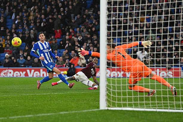 Trực tiếp bóng đá Brighton - West Ham: Chủ nhà thót tim phút 90+8 (Ngoại hạng Anh) (Hết giờ) - 3