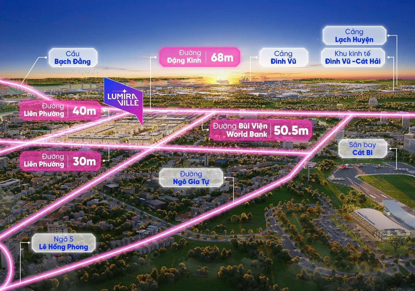 Lumira Ville nơi tập trung mọi đầu mối logistic quốc gia và quốc tế