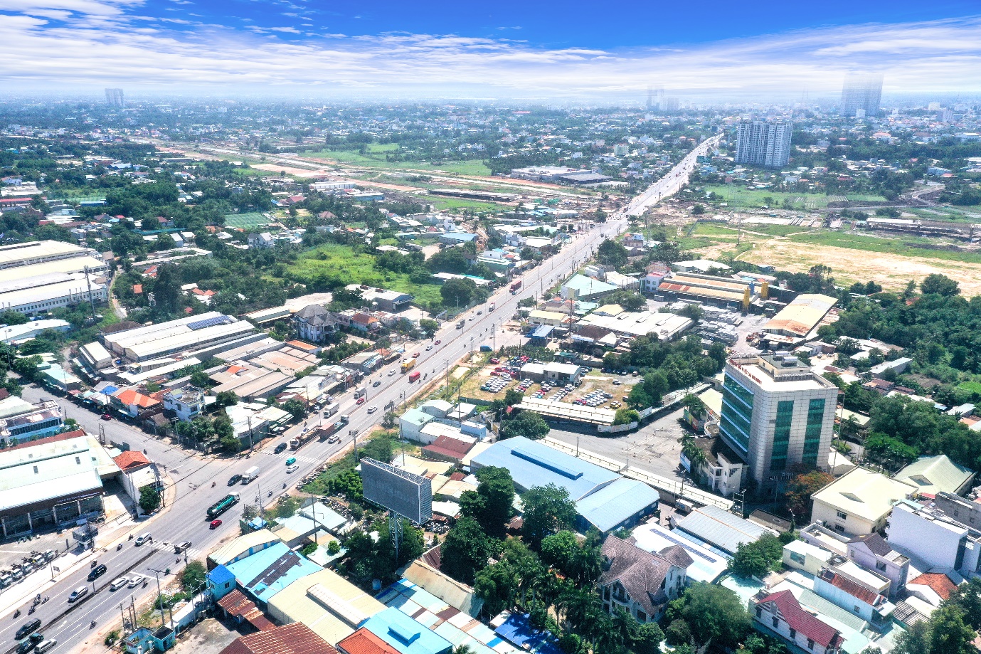 Khu vực Dĩ An (cũ) đang đón làn sóng bùng nổ hạ tầng mới với đề án quy hoạch phát triển loạt đô thị TOD dọc theo tuyến Metro số 1, 2.