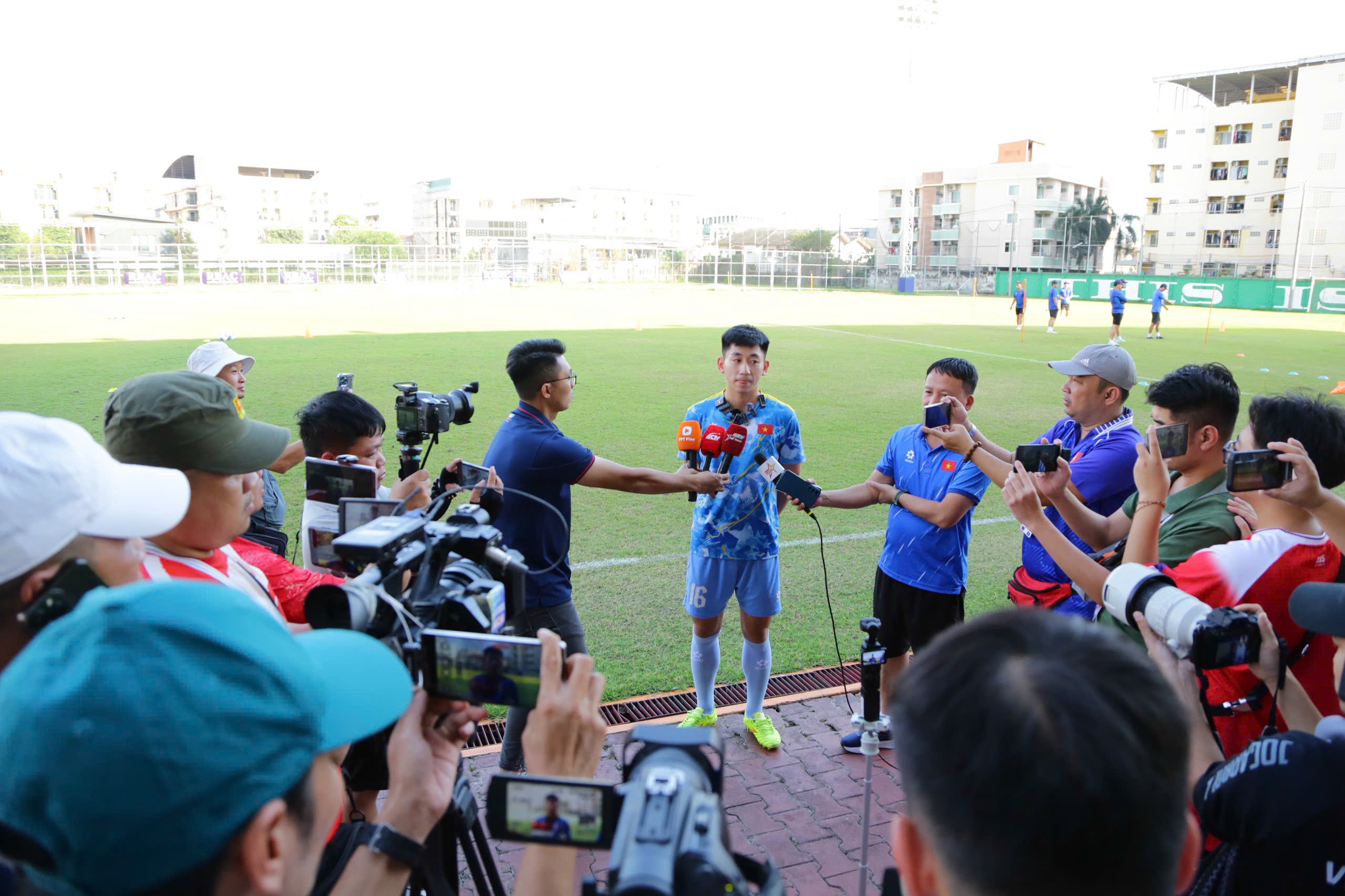 Nhật Minh cho biết U22 Việt Nam vẫn tự tin đấu Malaysia vì thành tích đối đầu tốt gần đây