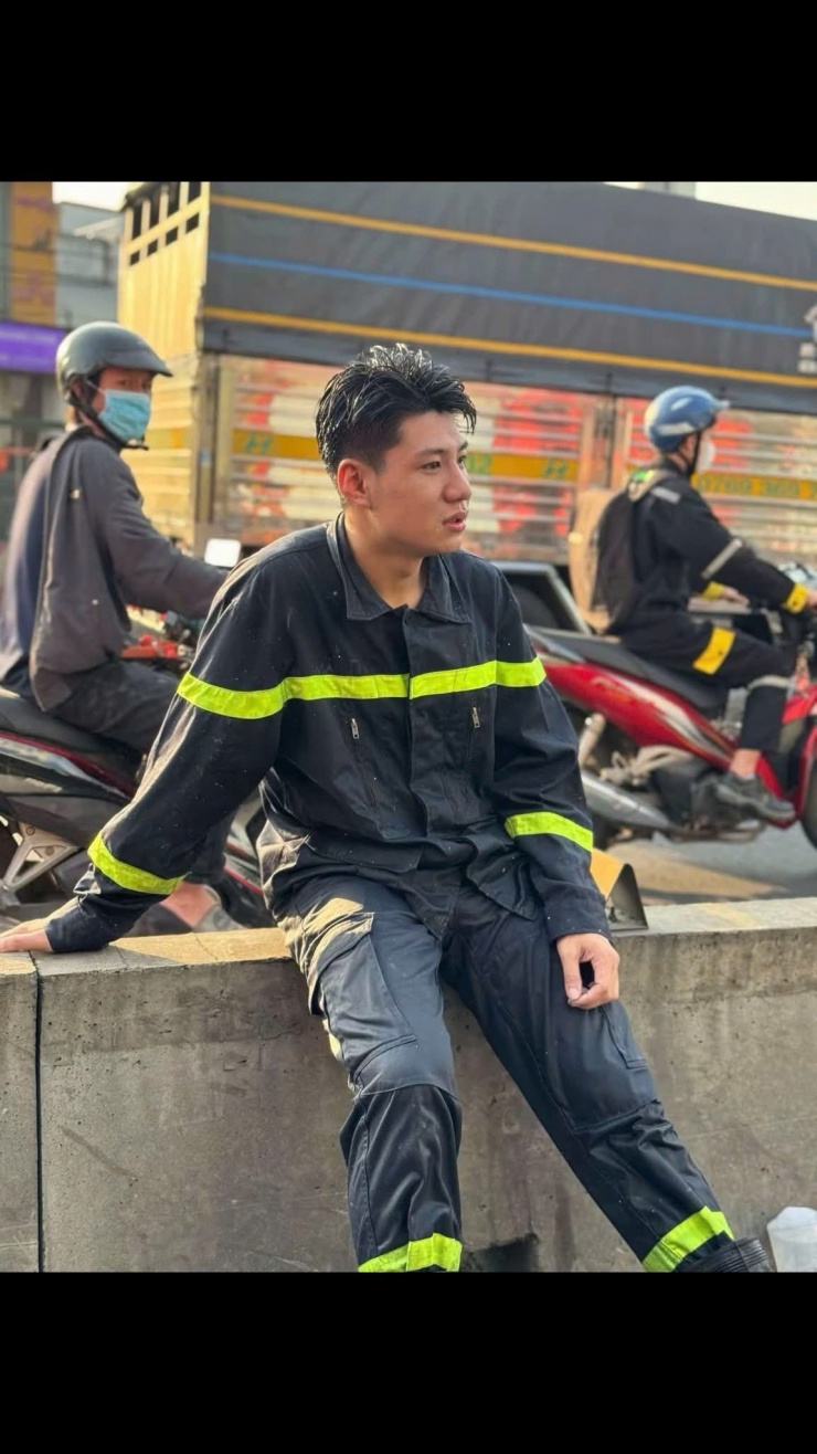 Chiến sĩ Nguyễn Mai Thi.