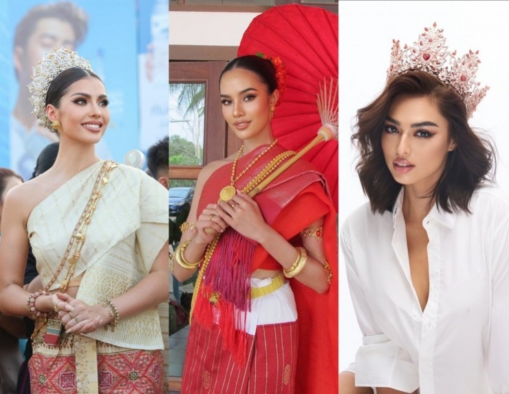 Chiêm ngưỡng dàn Hoa hậu 'đỉnh nóc, kịch trần' của Thái Lan cầm biển dẫn đoàn trong Lễ khai mạc SEA Games 33 - 1