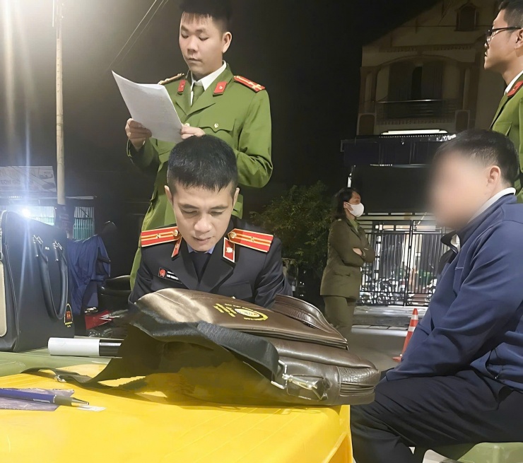 Cơ quan công an đã tạm giữ tài xế N.V.M. Ảnh: CACC.