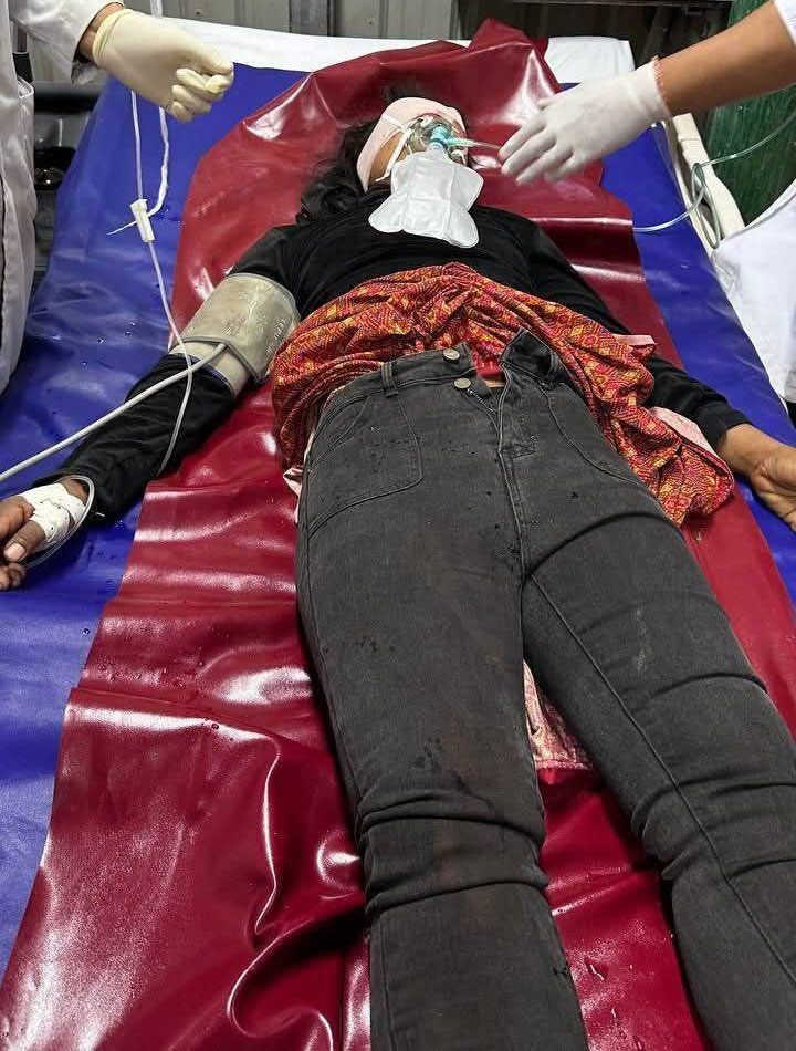 Chính quyền Campuchia cho biết người dân Campuchia bị thương trong cuộc tấn công của Thái Lan. Ảnh: Khmer Times