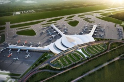 Nhiều hạng mục tại sân bay Long Thành lộ diện