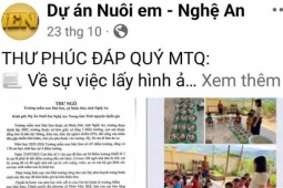 Dự án thiện nguyện “Nuôi em - Nghệ An” bị tố không minh bạch?
