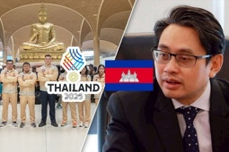 Thể thao Campuchia sang Thái Lan giữa lúc căng thẳng, được bảo vệ gấp 3 lần