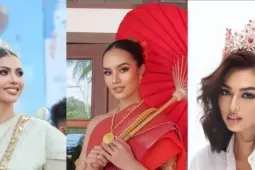 Chiêm ngưỡng dàn Hoa hậu 'đỉnh nóc, kịch trần' của Thái Lan cầm biển dẫn đoàn trong Lễ khai mạc SEA Games 33