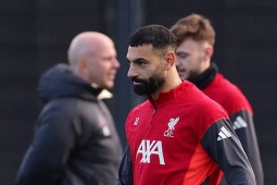 Liverpool gạch Salah khỏi đội hình đấu Inter Milan ở Cúp C1