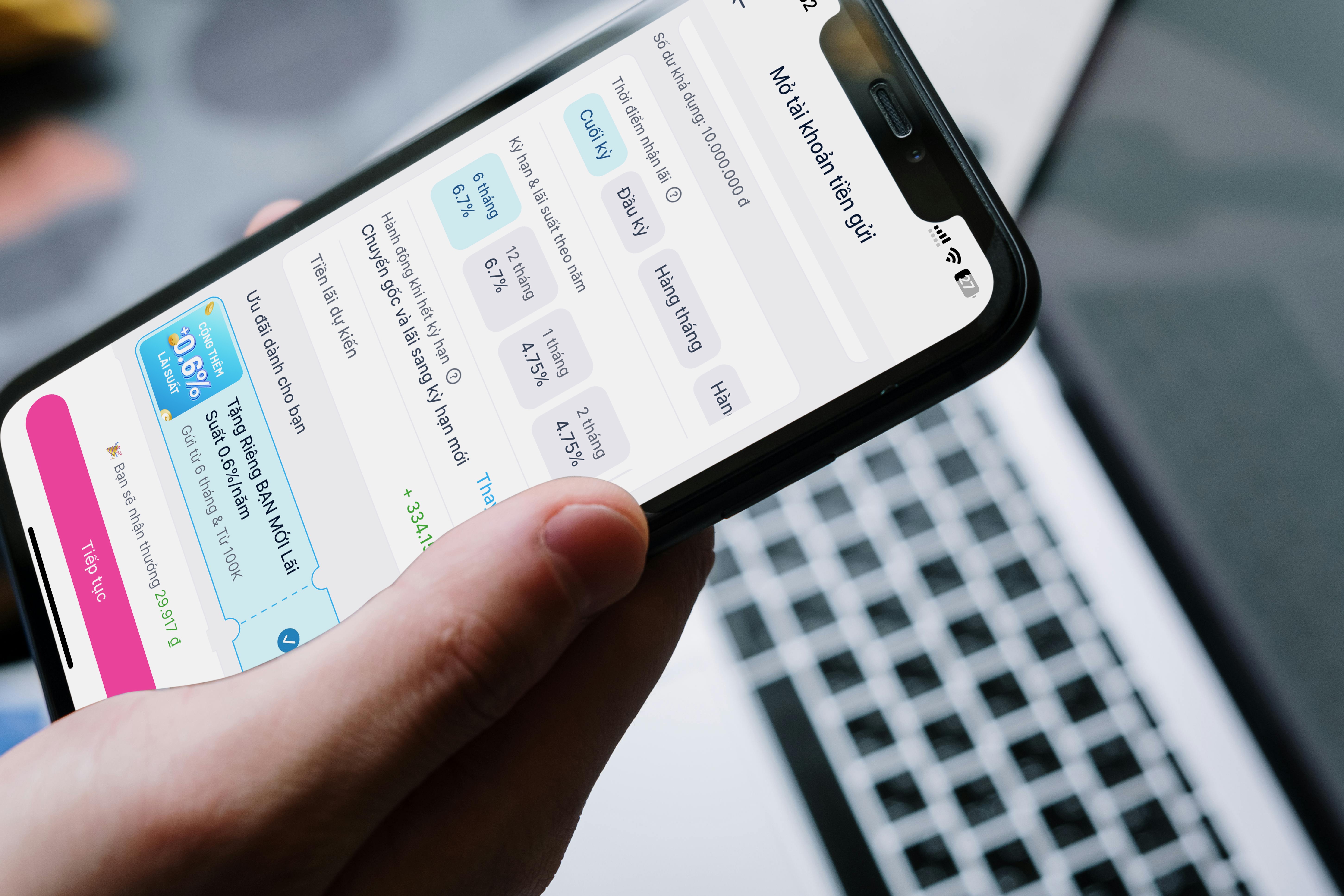 Gửi tiết kiệm online trên Cake ngay hôm nay để có cơ hội “săn” iPhone 17 về tay.