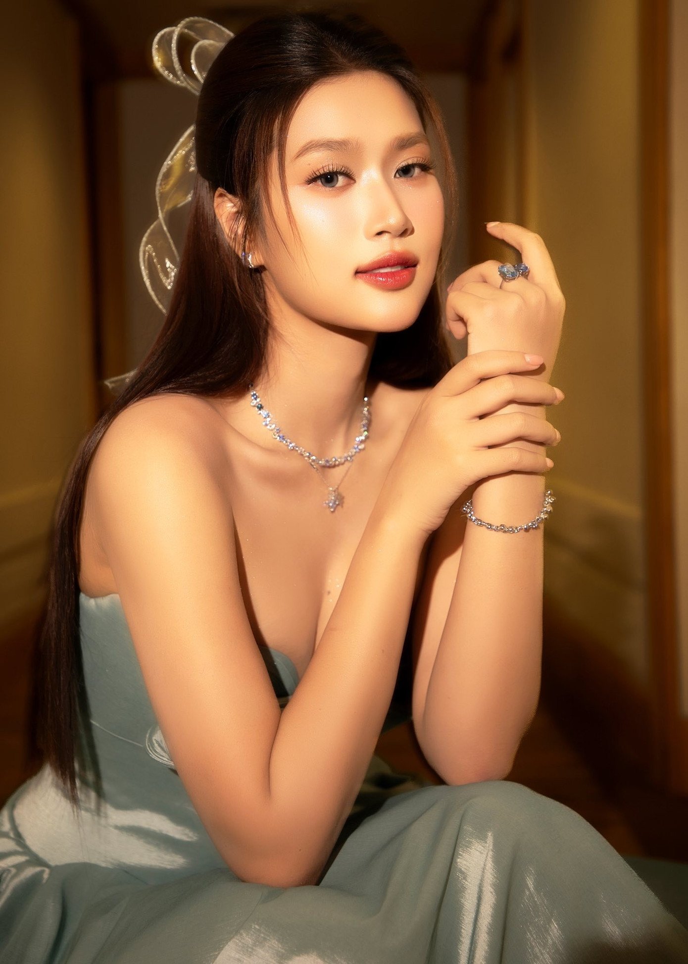 Nhưng cô đã khéo léo từ chối mùa thi này.