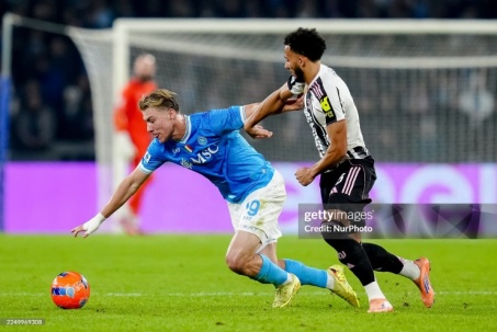 Video bóng đá Napoli - Juventus: Hojlund tỏa sáng rực rỡ (Serie A)