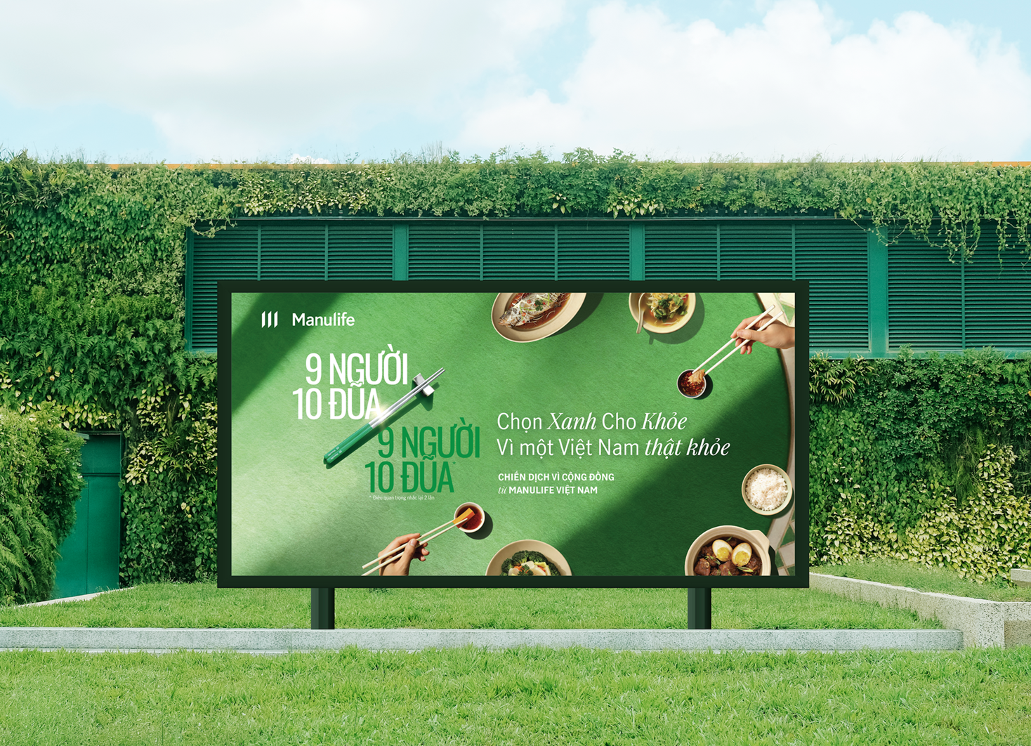 Chiến dịch ‘Chọn XANH Cho KHỎE’ khuyến khích cộng đồng thay đổi thói quen, chẳng hạn dùng đôi đũa gắp chung khi ăn, để hạn chế các bệnh lý hệ tiêu hóa.
