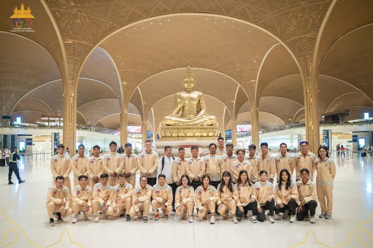 Sáng 8/12, ba đội tuyển Taekwondo, Jiu-jitsu và bơi rời Campuchia tới Thái Lan tranh tài