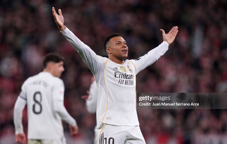 Mbappe đang có mùa giải thi đấu thăng hoa