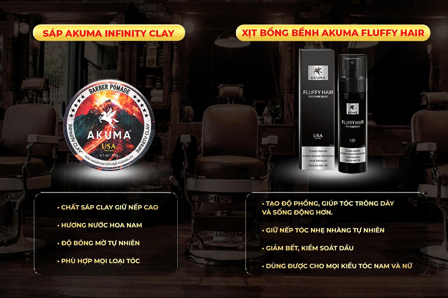 Hai sản phẩm bán chạy top 1 của AKUMA