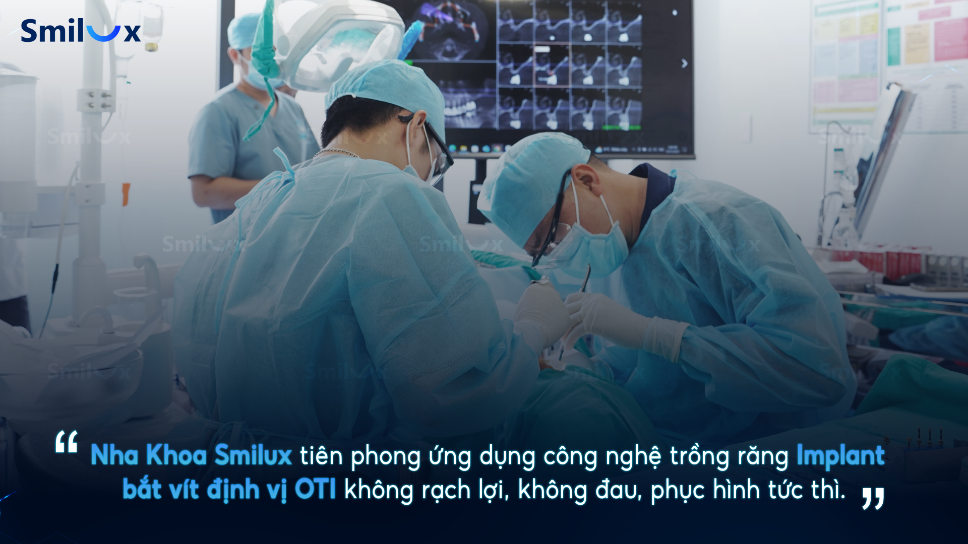 Nha khoa Smilux đột phá công nghệ trồng răng implant bắt vít định vị, không rạch lợi - 1