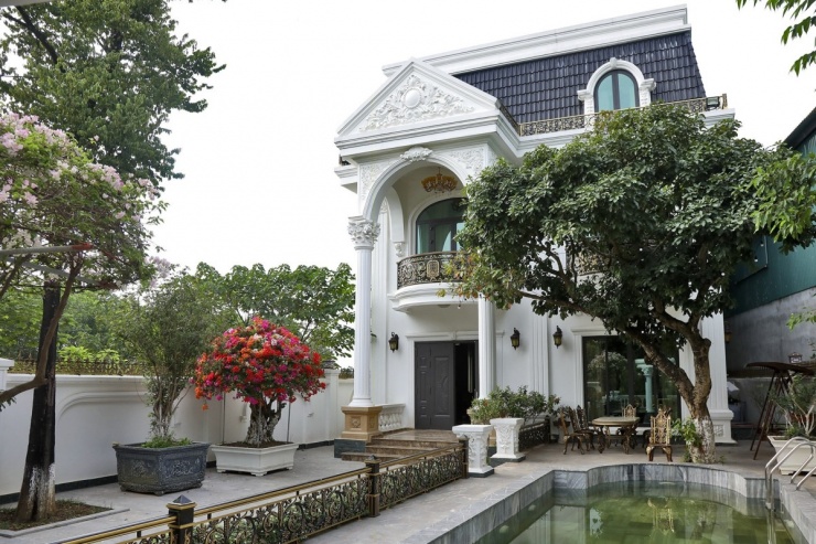 Biệt thự 1.000 m2 ở ngoại ô Hà Nội của nghệ sĩ Quang Tèo - 2