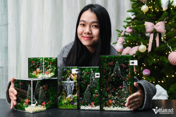 Những món quà độc lạ với đa dạng kích thước có giá thành từ 500.000 đồng đến 3 triệu đồng/sản phẩm.