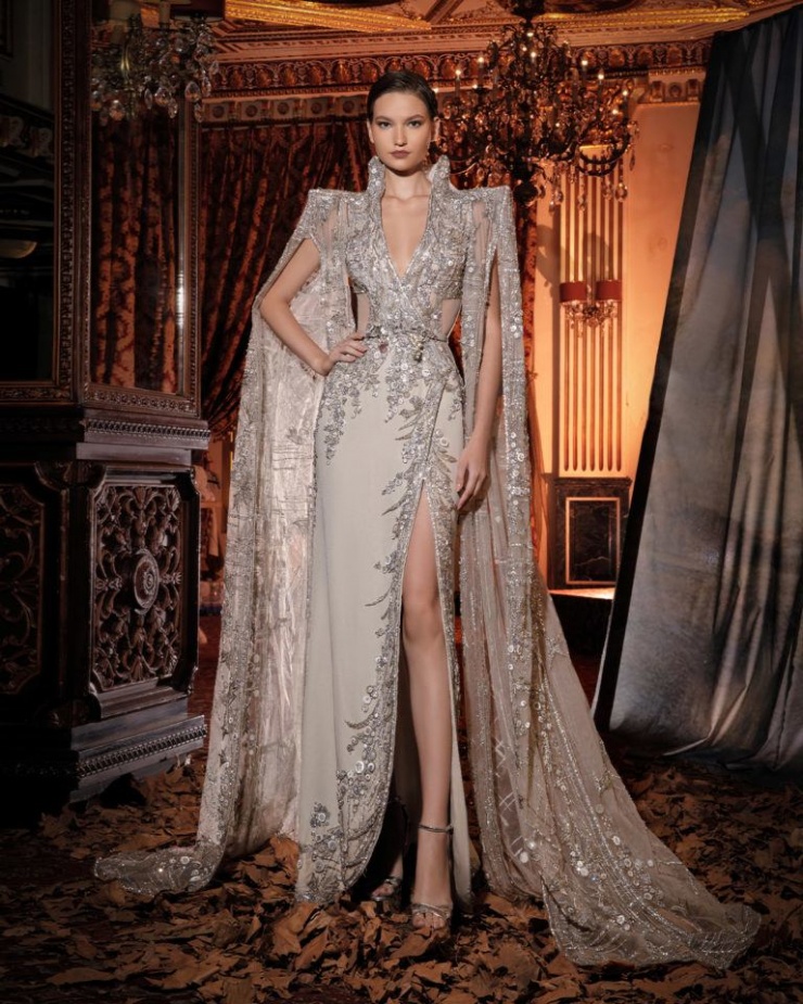 Thiết kế mùa Thu Đông 2024-2025 của thương hiệu Ziad Nakad thuộc dòng Haute Couture. Ảnh: Ziad Nakad