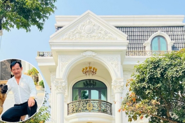 Biệt thự 1.000 m2 ở ngoại ô Hà Nội của nghệ sĩ Quang Tèo