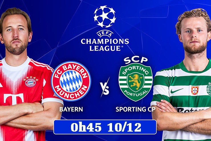Trực tiếp bóng đá Bayern Munich - Sporting Lisbon: Đội hình mạnh, Harry Kane xuất trận (Cúp C1)