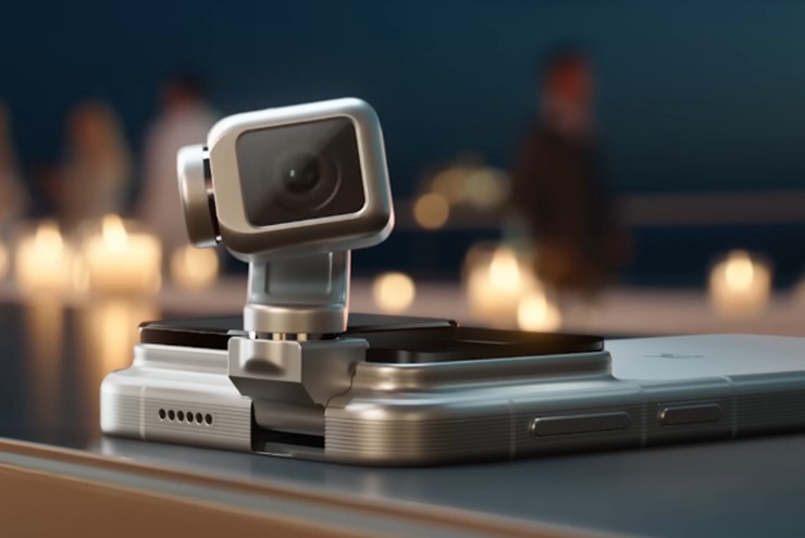 Hình ảnh Robot Phone được phác họa bởi AI.